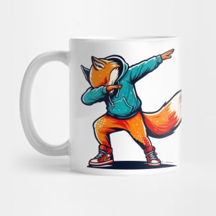 Dabbing Fox Foxes Lover Men Women Kids Mug